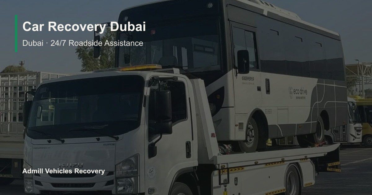 Roadside Buildings Car Recovery Dubai — 24/7 Towing & Roadside Help | Admill
